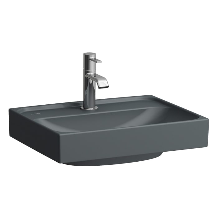 LAUFEN MEDA Aufsatzhandwaschbecken 45 x 35 cm, mit Hahnloch und Überlauf