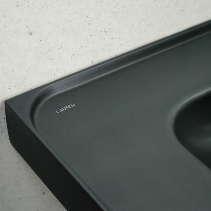 LAUFEN MEDA Aufsatzhandwaschbecken 45 x 35 cm, mit Hahnloch ohne Überlauf