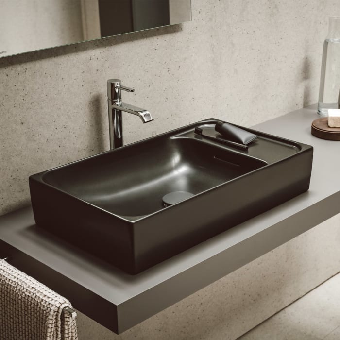 LAUFEN MEDA Aufsatzwaschtisch 60 x 35 cm, ohne Hahnloch und Überlauf