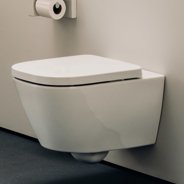LAUFEN MEDA Wand-WC spülrandlos, inkl. WC-Sitz