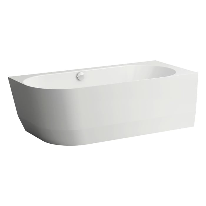 LAUFEN PRO Eck-Badewanne 180 x 80 cm Version rechts aus Marbond
