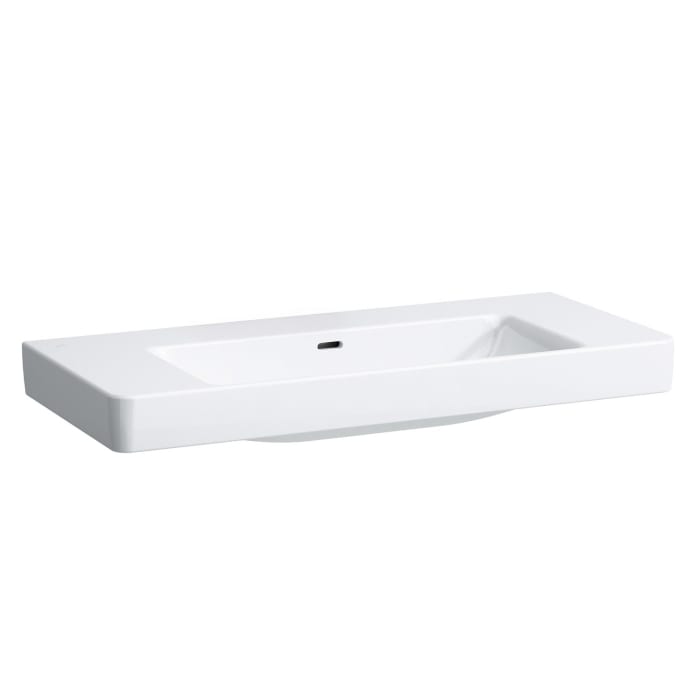 LAUFEN PRO S Waschtisch 105 cm, ohne Hahnloch, mit Überlauf