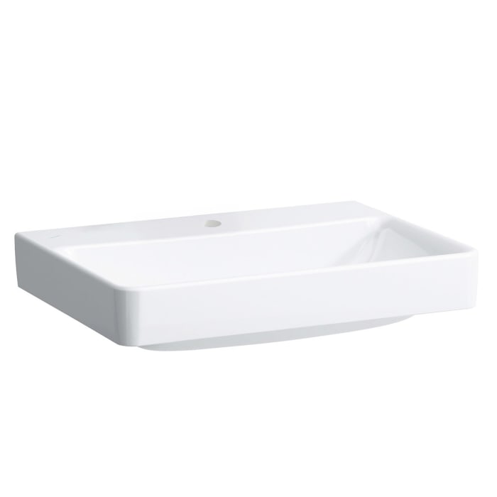 LAUFEN PRO S Waschtisch 65 cm, mit 1 Hahnloch, ohne Überlauf