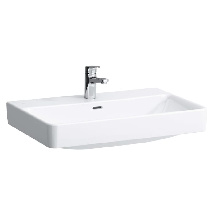 LAUFEN PRO S Waschtisch 70 cm, mit 1 Hahnloch, mit Überlauf