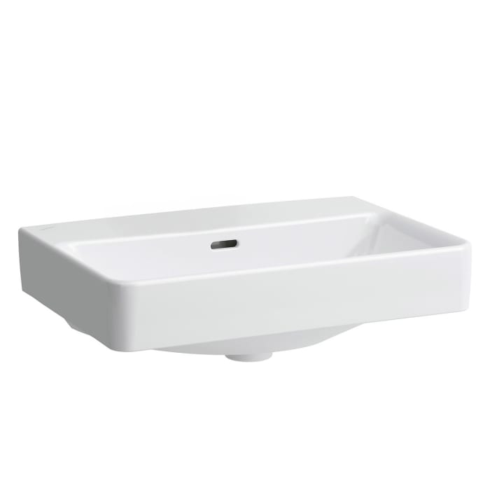 LAUFEN PRO S Compact Waschtisch 55 cm, ohne Hahnloch, mit Überlauf