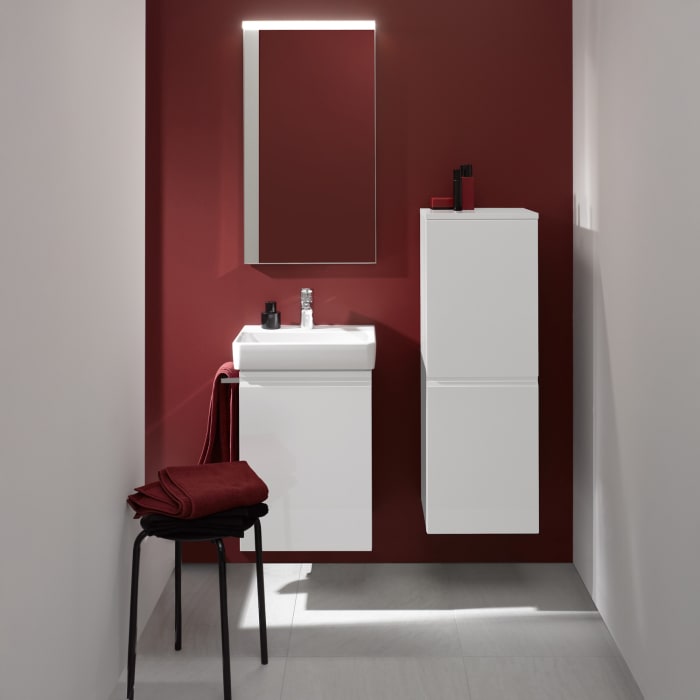 LAUFEN PRO S Handwaschbecken 45 cm, mit 1 Hahnloch, ohne Überlauf