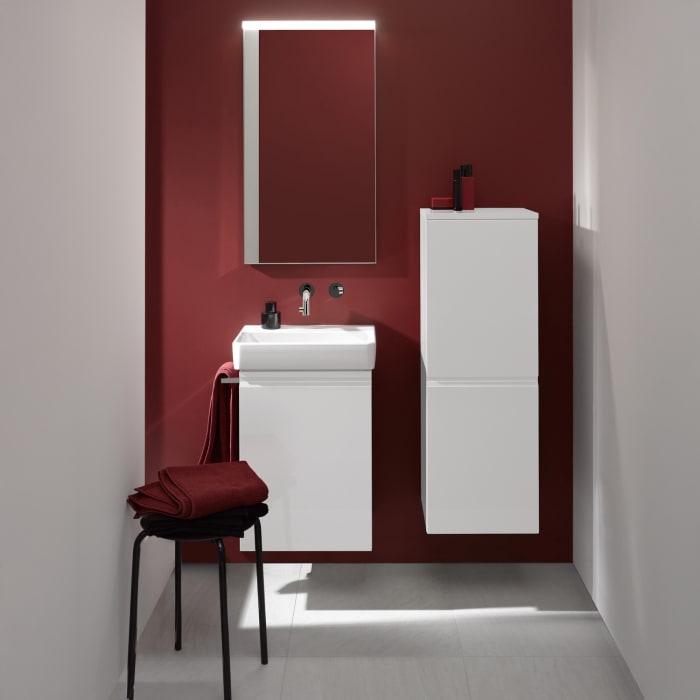 LAUFEN PRO S Handwaschbecken 45 cm, ohne Hahnloch, ohne Überlauf