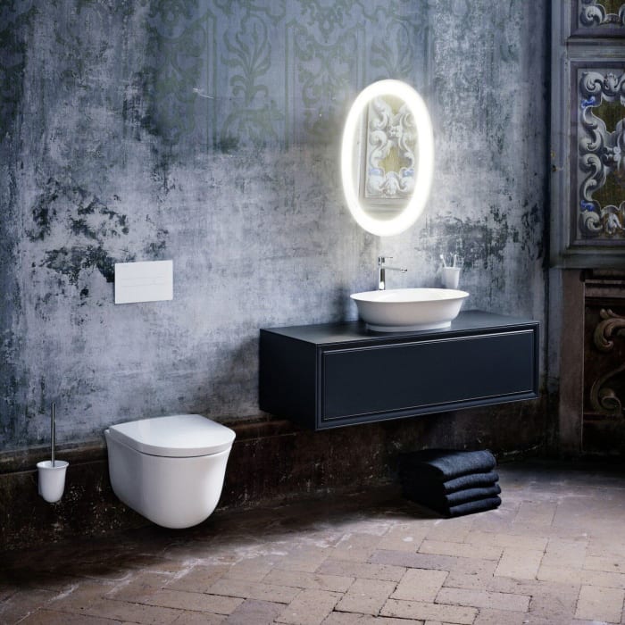 LAUFEN The New Classic spülrandloses Wand-WC, Tiefspüler