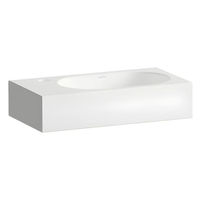 LAUFEN FUSION.S Waschtisch 45 x 23,6 cm, rechteckig, 1 Hahnloch