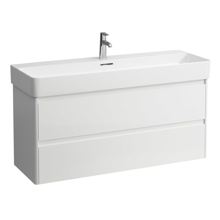 LAUFEN BASE 2.0 Waschtischunterschrank 117 cm, 2 Auszüge