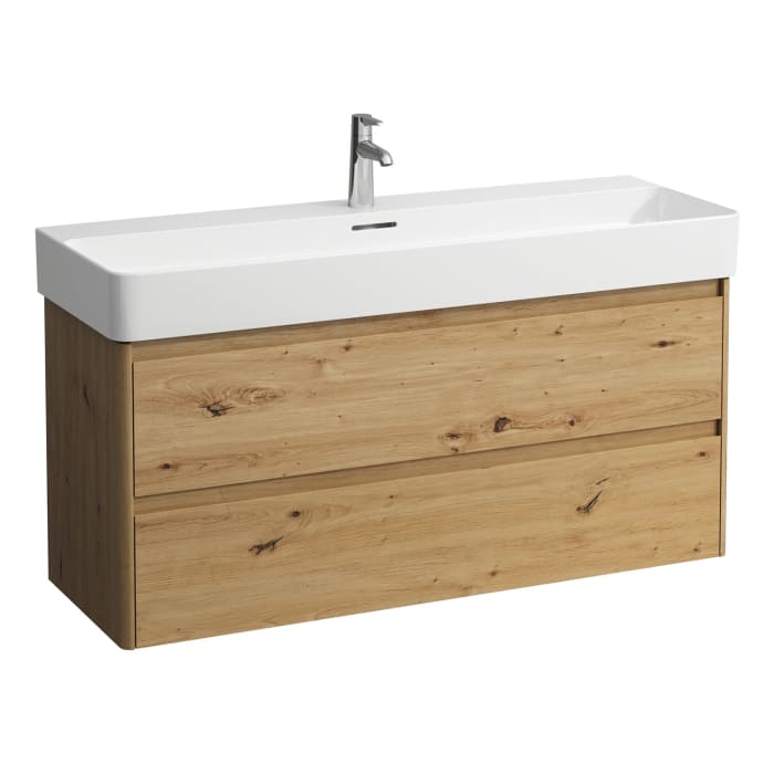 LAUFEN BASE 2.0 Waschtischunterschrank 117 cm, 2 Auszüge