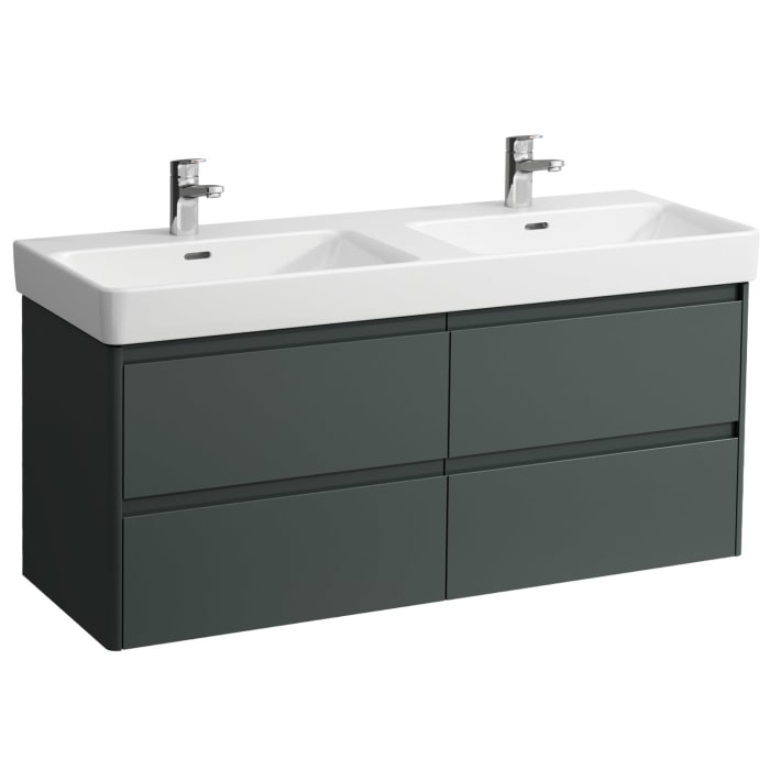 LAUFEN BASE 2.0 Waschtischunterschrank 127 cm, 4 Auszüge