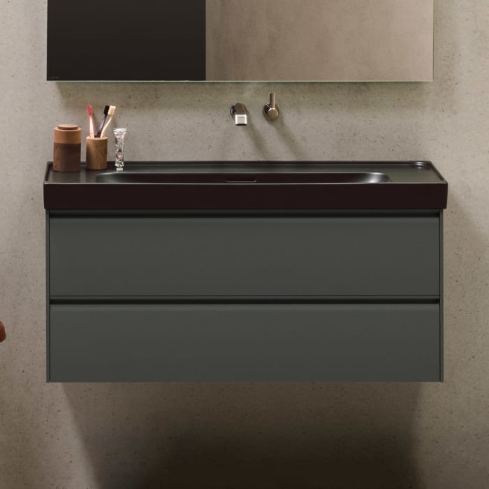 LAUFEN MEDA Waschtischunterschrank 119 cm mit 2 Auszügen