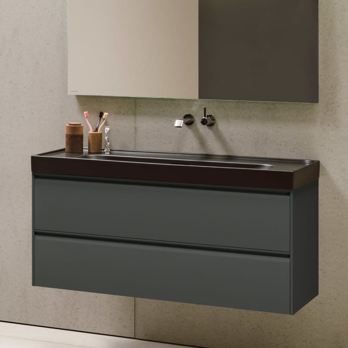 LAUFEN MEDA Waschtischunterschrank 119 cm mit 2 Auszügen