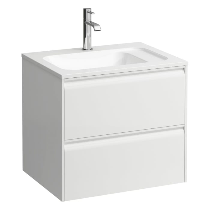 LAUFEN MEDA Waschtischunterschrank 58 cm mit 2 Auszügen