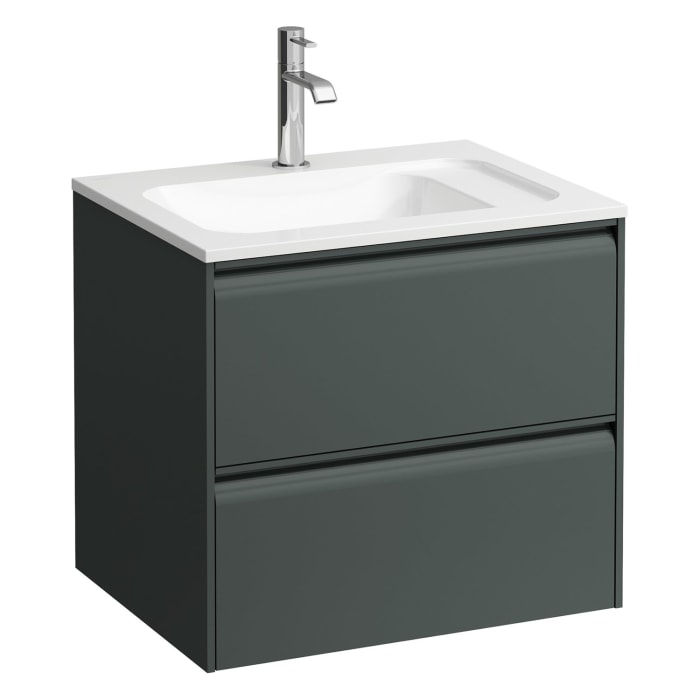 LAUFEN MEDA Waschtischunterschrank 58 cm mit 2 Auszügen