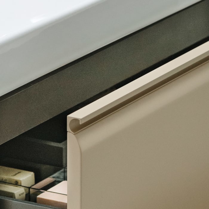 LAUFEN MEDA Waschtischunterschrank 59 cm mit 2 Auszügen