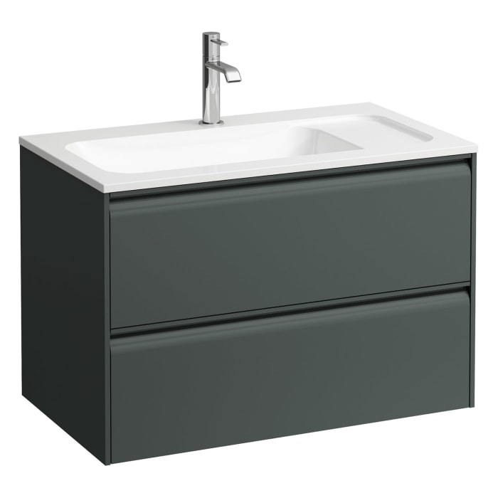 LAUFEN MEDA Waschtischunterschrank 77 cm mit 2 Auszügen