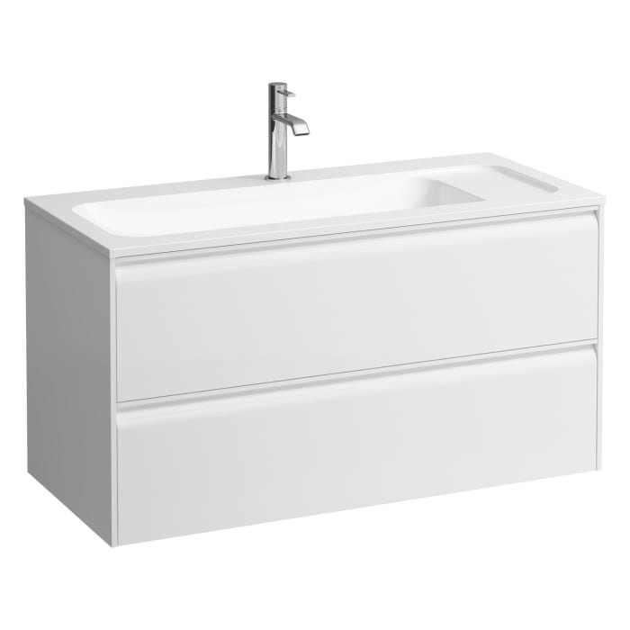 LAUFEN MEDA Waschtischunterschrank 97 cm mit 2 Auszügen