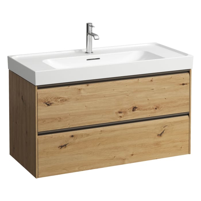 LAUFEN MEDA Waschtischunterschrank 99 cm mit 2 Auszügen