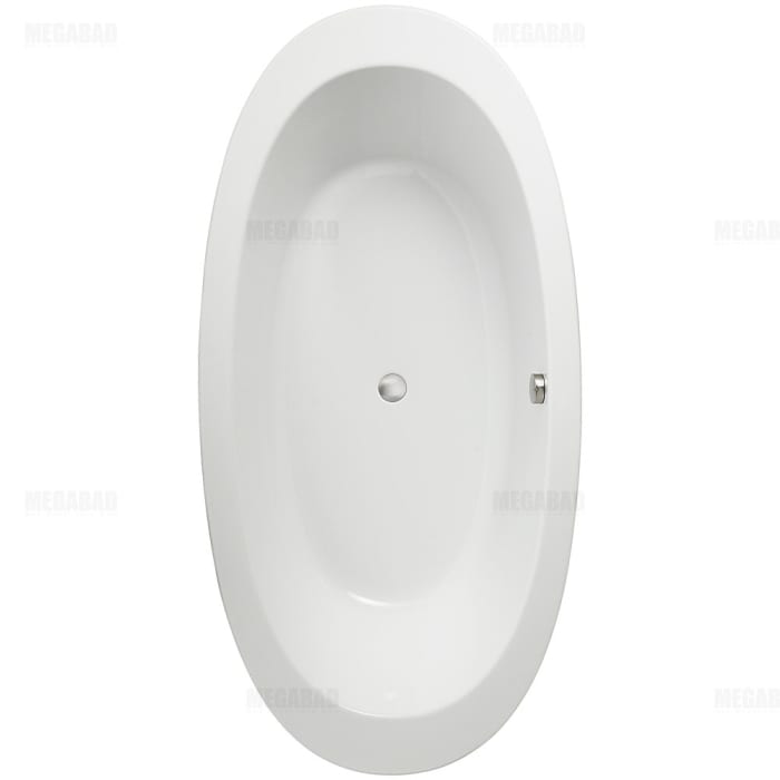 LAUFEN Alessi Badewanne freistehend 204 x 102 cm