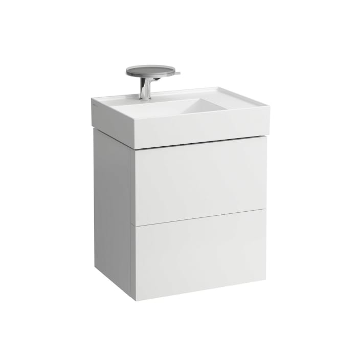 LAUFEN Kartell Waschtischunterbau 58 cm mit 2 Auszügen