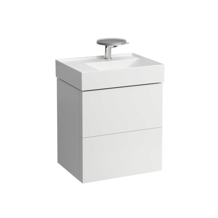 LAUFEN Kartell Waschtischunterbau 58 cm mit 2 Auszügen