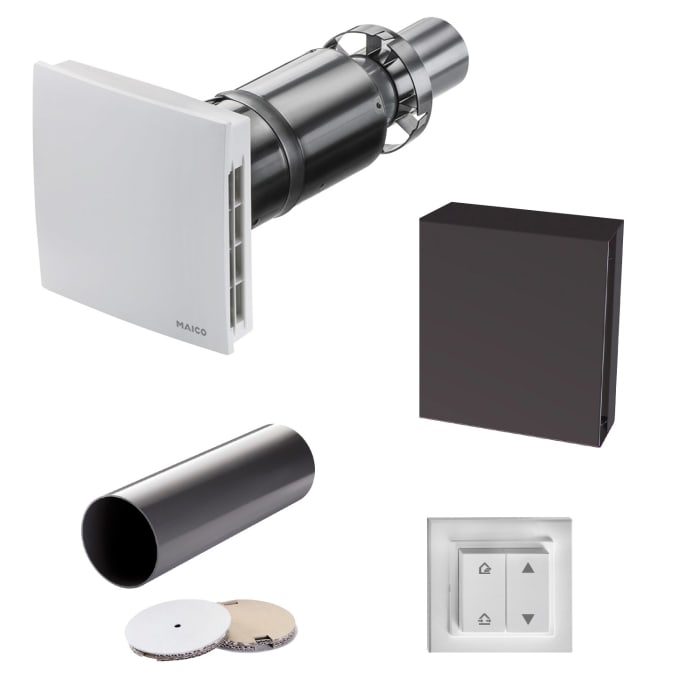 MAICO PPB 30K Komfortlüftung regenerativ Komplettset, funkgesteuert