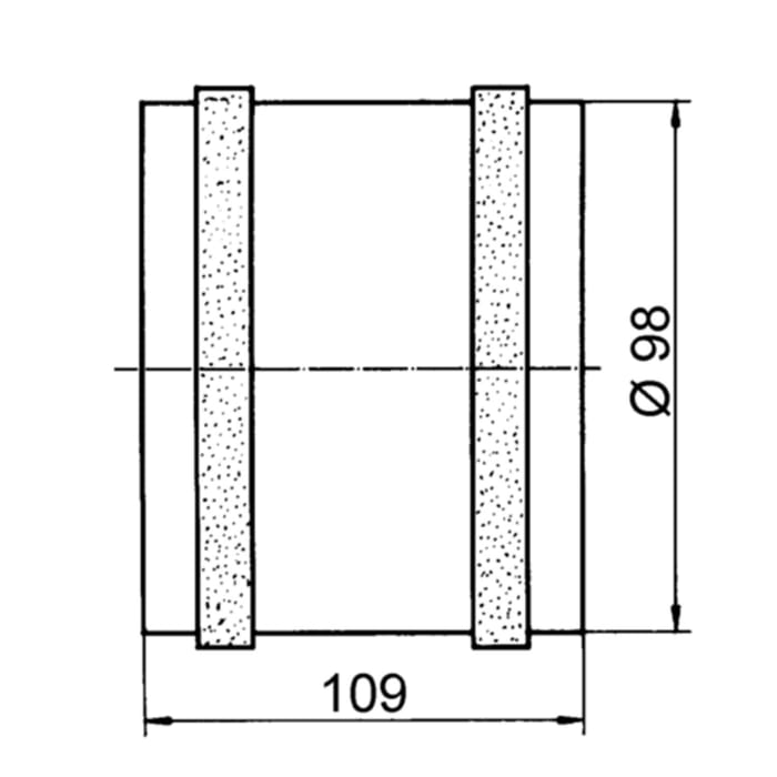MAICO AKE 100 Zuluft-Set für Kellerentfeuchtungsset , DN 100, manuell