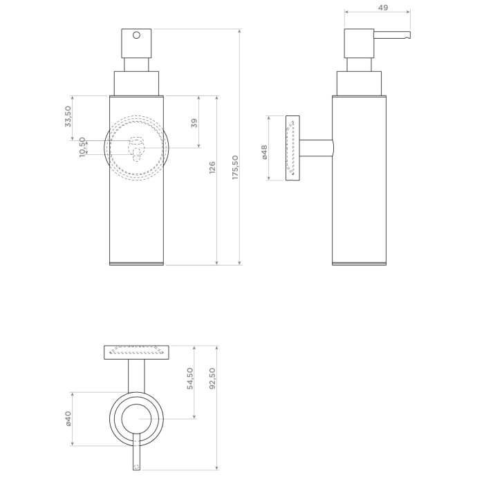 Clou Sjokker Seifenspender 100 ml
