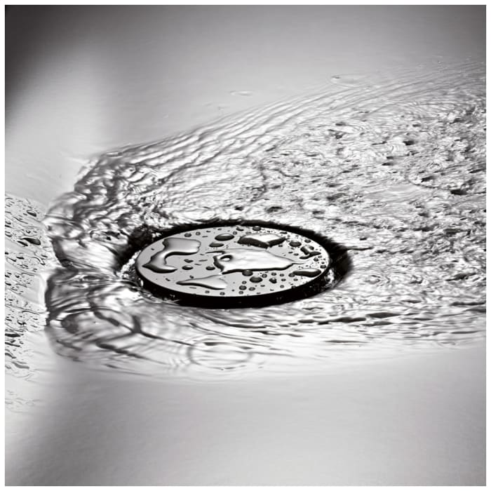 Bette BetteFloor Side Duschfläche 120 x 80 cm mit BetteAntirutsch Pro und Minimum-Wannenträger