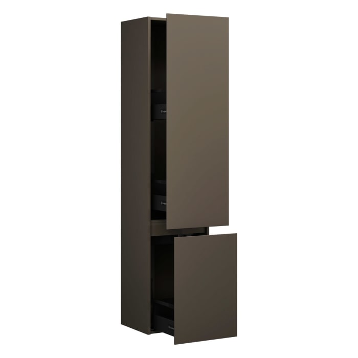 burgbad Lin20 Apothekerschrank 40 x 34,5 cm, mit 2 Auszügen