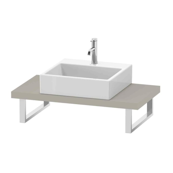 Duravit DuraStyle Konsole Compact 80 x 48 x 4,5 cm mit 1 Ausschnitt