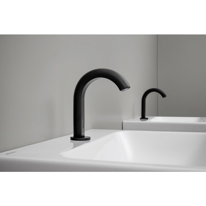 Geberit Piave Waschtischarmatur Standmontage, Netzbetrieb, mit AP-Funktionsbox