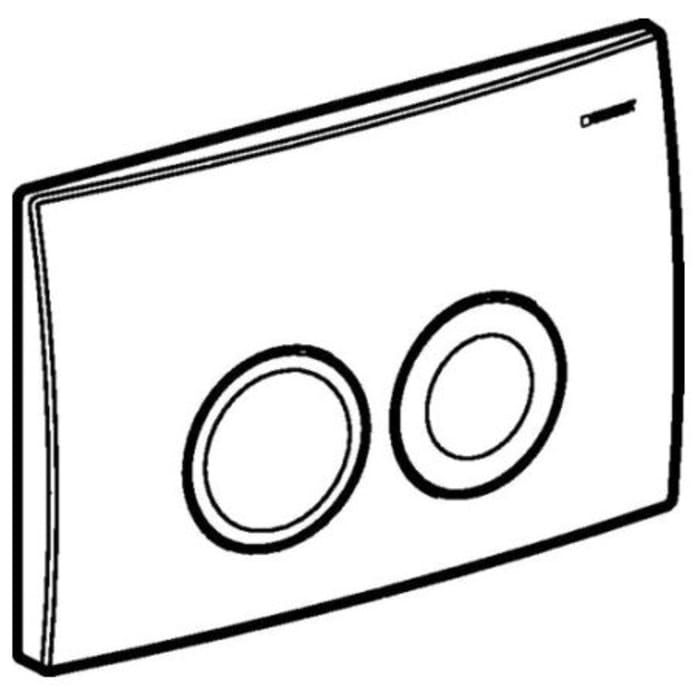 Geberit Betätigungsplatte Modell Delta21