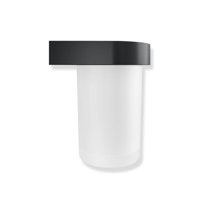 HEWI System 800 Becher aus Kristallglas mit Halter