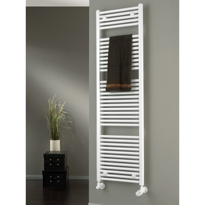 HSK Line Badheizkörper 40 x 121,5 cm, mit Mittelanschluss, Antikorrosionsschutzschicht