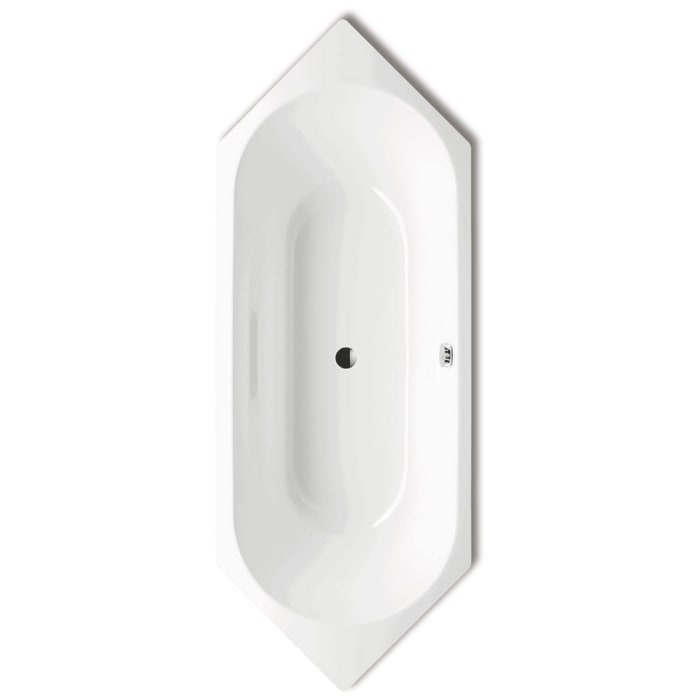 Kaldewei Vaio Duo 6 Sechseckbadewanne 952 mit Griffbohrung, Vollantislip