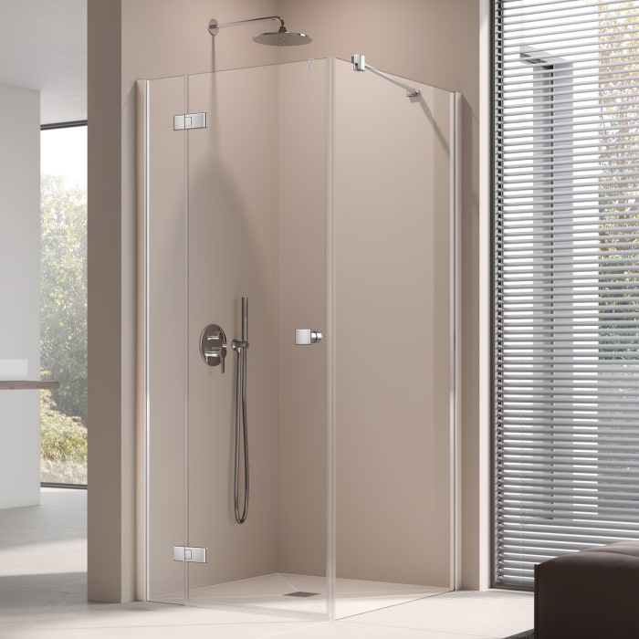 Kermi MENA teilgerahmte Seitenwand für Pendeltür, 103 cm