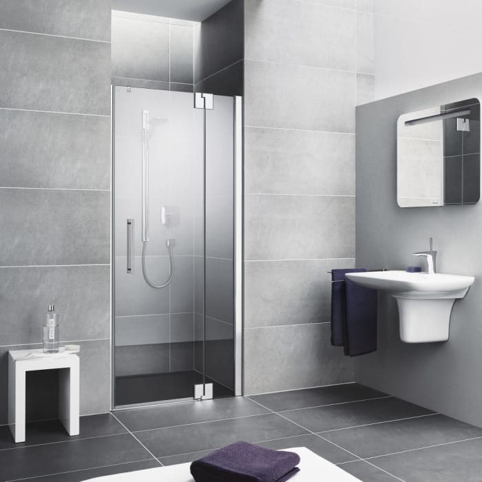 Kermi Pasa XP Pendeltür 1-flügelig mit Festfeld 80 x 185 cm, Anschlag rechts