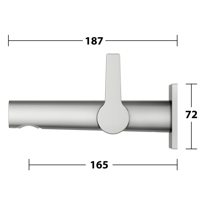 Keuco EDITION 11 Einhebel-Waschtischmischer Unterputz, Ausladung 19,7 cm