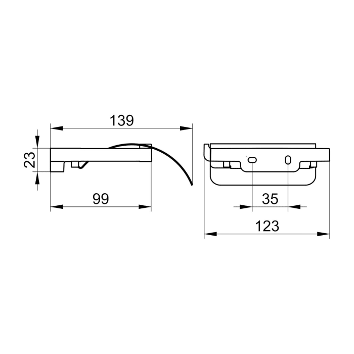 Keuco Moll Toilettenpapierhalter mit Deckel