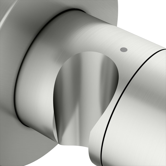Keuco IXMO Umstellventil für 2 Verbraucher, Unterputz, mit Schlauchanschluss und Brausehalter, Rosette rund