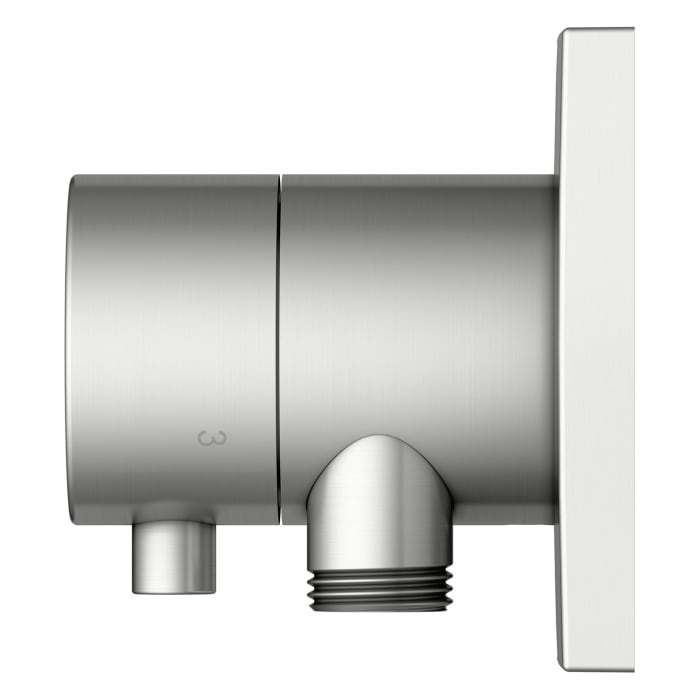 Keuco IXMO Umstellventil für 3 Verbraucher, Unterputz, mit Schlauchanschluss, Rosette eckig