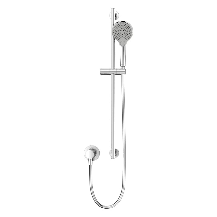 Keuco IXMO Unterputz Duschsystem mit Thermostat-Brausearmatur, Handbrause und Brausestange, rund