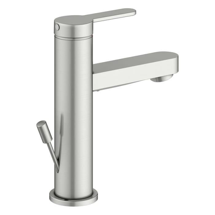 Keuco IXMO Flat Einhebel-Waschtischmischer 100, mit Zugstangen-Ablaufgarnitur