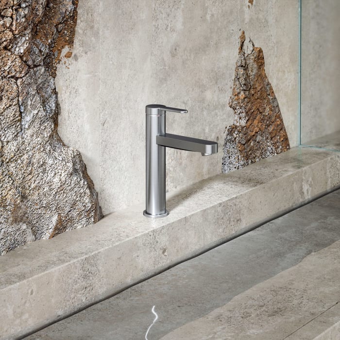 Keuco IXMO Flat Einhebel-Waschtischmischer 60, ohne Ablaufgarnitur