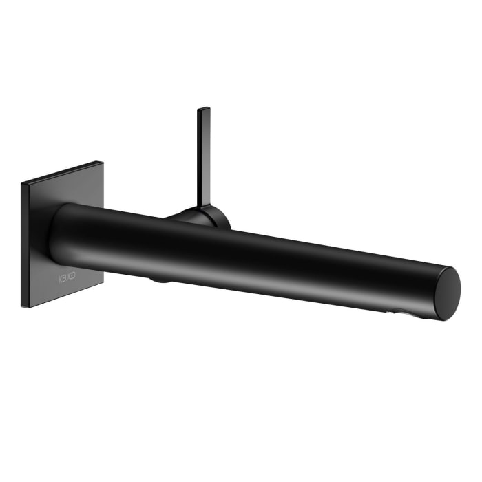 Keuco IXMO Pure Black Selection Einhebel-Waschtischmischer, Unterputz, eckig