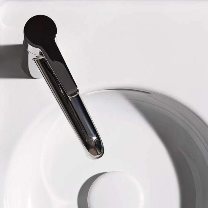 LAUFEN PURE Einhand-Waschtischmischer ohne Ablaufventil