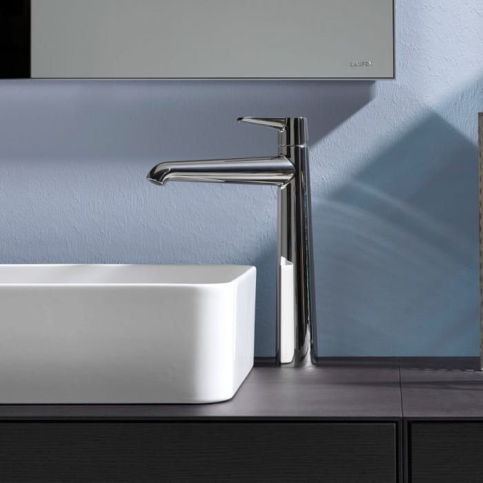 LAUFEN PURE Einhand-Waschtischmischer hohe Ausführung, ohne Ablaufventil